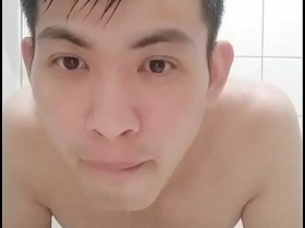 台灣騷男-何品霖 台灣淫蕩騷男孩 吃自己的精子 korean gay daddy porn