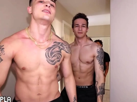 Muscle micky fucks a mendicant bigger than him be required of the prime time! indonesia delighted porn sexual congress