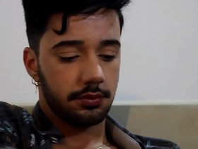 Acabei pegando o entregador gay porn chinese solo