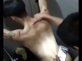 Boyz having sex in toilet hot gay bottom porn