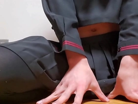 女装ディルドずらしハメアナニー  引き抜きメスイキ編 gay porn thailand alluring