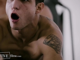 Army jock helps bunkmate tolerate himself & gives his greatest blissful experience hot blissful foreplay porn