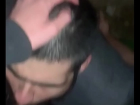 Late night grindr blowjob handsome gay japan porn