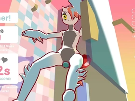 Odymos [hentai game pornplay] ep.5 luring a big bushwa dildo hither the shower chinese public elated porn