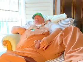 Farmer grandpa hefty cock cums big japan joyous porn bear