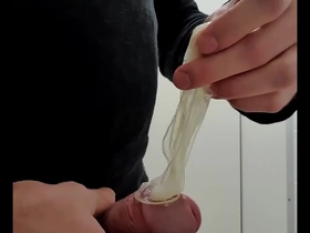 Simian used cumfilled condom from stranger korean gay students porn