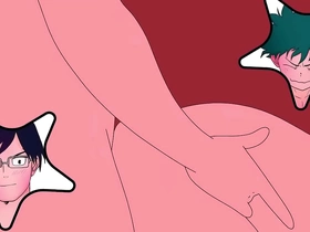 Tenya iida intenta divertirse con el culo de midoriya korean uncaring hard porn