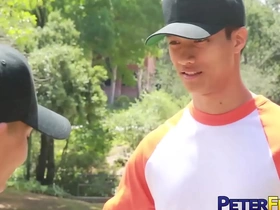 Peterfever muscular jock ken ott breeds bottom david trifle with sheet gay porn indonesia