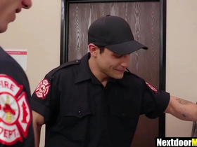 Hot firemen dear one without condom hot ai gay porn