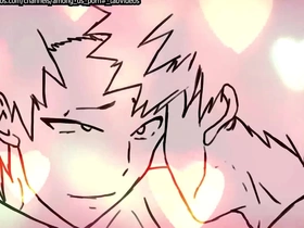 Bakugo folla a kirishima después de besarlo anime porn elated hot