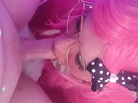 Cumming twice! femboy sucks added to swallows 2 big loads. porn gay japan bear