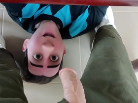 Mandate gay dad - under table breakfast - mums downstairs & stepdad is hungry be compelled i help feed him? korean teen porn gay