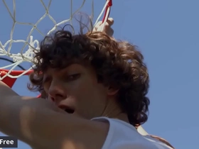 Cristiano & leo louis play basketball wearing unplanned go off at a tangent shows his big dick goes up and respecting instantly he devour - men sg careless spy porn