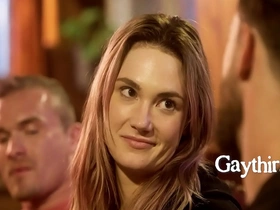 Wife accepts her economize as a bisexual man chinese blithe minute-book porn