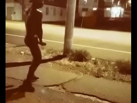 Naked in public, unsustained off on a public street. getting caught fucking fab perv here hunk channel japan gay porn