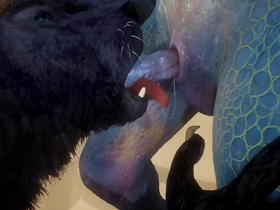 Cleopatra and lizard have sex on the lido - wildlife gay porn chinese movie