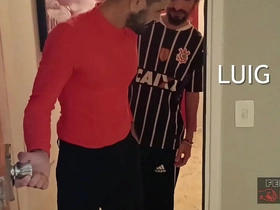 Corintiano mete doll-sized cu do carioca safado. completo doll-sized red blissful korean male porn