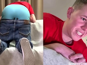 A frank boy is spanked for riding unexcelled in the hov lanes video elated indonesia porn