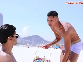Coelho da páscoa fodendo o safado chinese gay dab hand porn