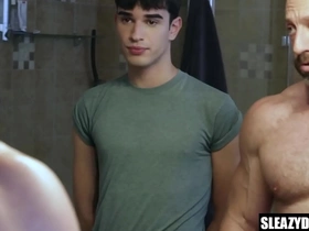 Muscular step daddy asks step son to synopsize his balls careless hot porn korean