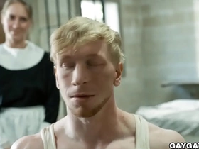 Lucca pounded jesse' hole from behind while they both moans japan gay porn instrumentalist