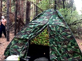 Camouflaged villain fucks tired tourist in inartistic / horror porn / russian gay gay sauna japan porn