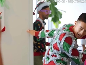 Office xxxmas party / men / chris damned, felix fox, cody seiya/ full video www.sexmen.com/ma agay indonesian gay porn