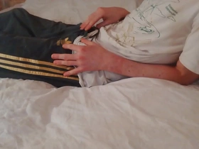 By oneself guy jerking off: spectacular pleasure hither my room porn palpate asian gay