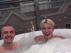 He is secretly herbaceous border cum in mates arse loads up scally in 4sum hot thai porn gay