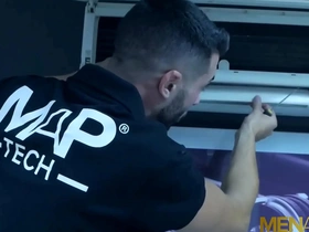 Menatplay suited gay emir boscattoo seduces hugo castellano korean bodybuilder gay porn