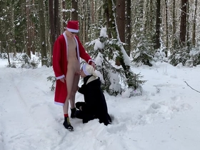 Twinks matty and aiden naked outdoor blowjob in an obstacle winter for christmas hot gay models porn