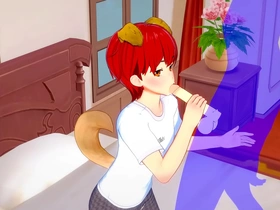 Yaoi femboy - shiro femboy handjob and blowjob - poltroon crossdress japanese asian manga anime film  game porn gay china old gay porn