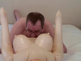 Sex doll creampie & rendered helpless chinese gay bar porn