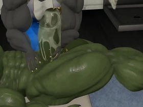 Muscle furry gator massage real korean gay porn