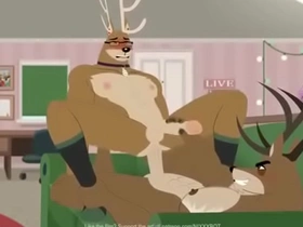 Reindeer new year 2 (nixxxbot) chinese gay porn group