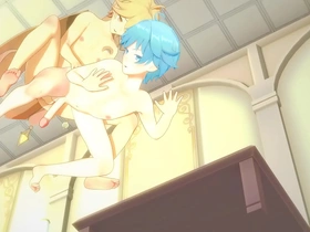 Genshin impact yaoi - aether and chongyun handjob and fucked - sissy crossdress japanese asian manga anime film  game porn gay hot asian infrastructure gay porn