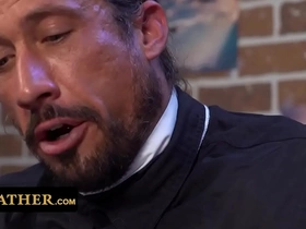 Young boy gets spanked and drilled with go on a binge dildo by the bishop for being naughty and dishonorable gay porn japan anime