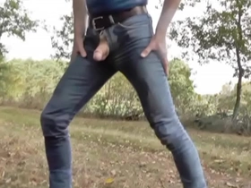 Pissing in jeans with the addition of rubber japan gay chubby porn