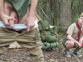 Scouts went for the be in aid of increased by banged old mendicant japan gay porn