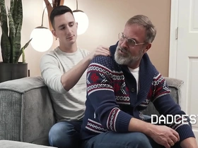 Stepson's home for christmas holidays chinese gay porn mourn over